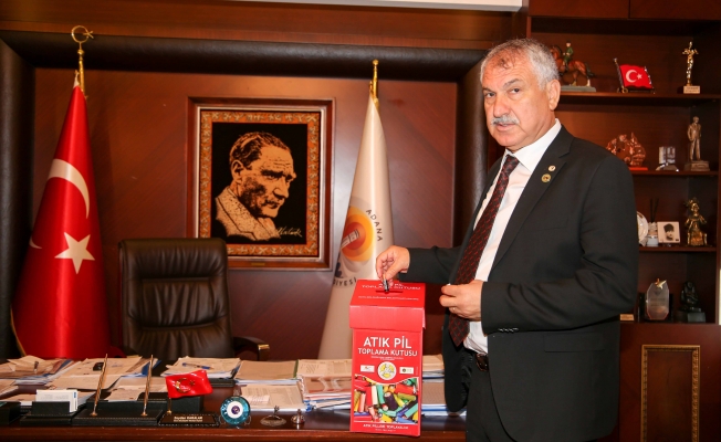 Adana’da atık pil toplama yarışması başlatıldı