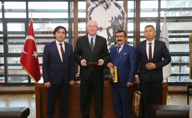 Mecitözü ve Odunpazarı belediye başkanları buluştu