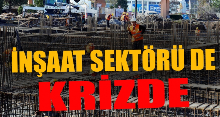 İnşaatta istihdam ve çalışma saatleri azaldı