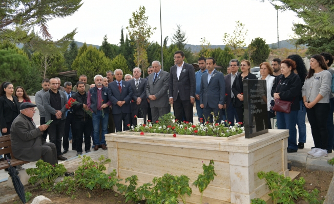 Merhum Başkan Ensari Bulut ölüm yıldönümünde anıldı