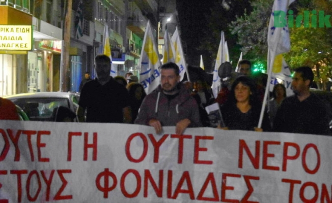 Yunan Barış Komitesi'nden ABD karşıtı eylem