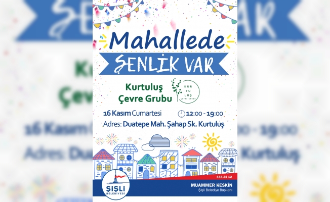 Şişli’de şenlik var!