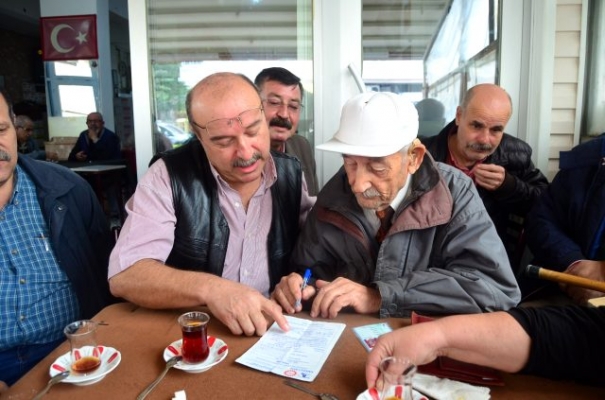 Ölmeden sendikalı oldu