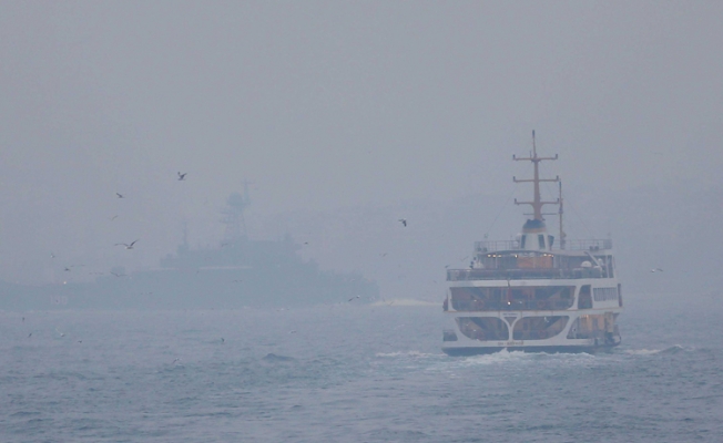 İstanbul 'sis' altında seferler iptal