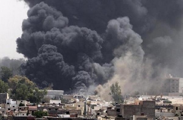 Libya'da bir fabrikaya hava saldırısı: 7 ölü