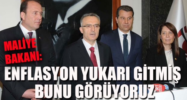 Maliye Bakanı: Enflasyon yukarı gitmiş, bunu görüyoruz
