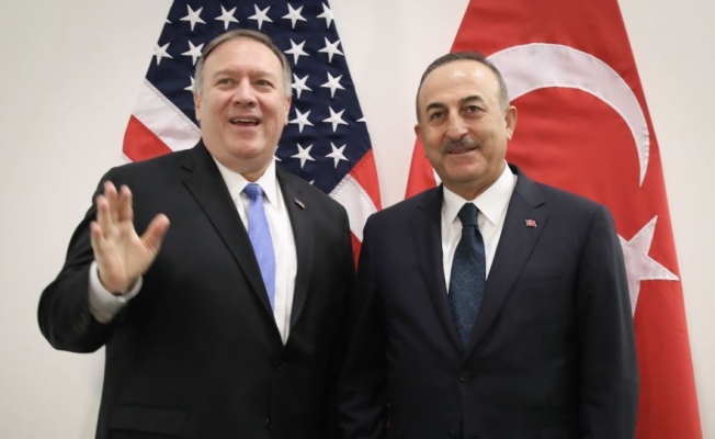 Çavuşoğlu, Pompeo ile görüştü