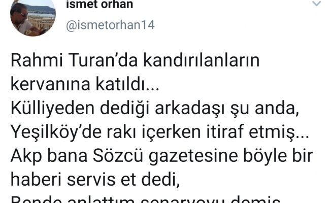 'Ak Parti istiyor, Sözcü haber yapıyor'
