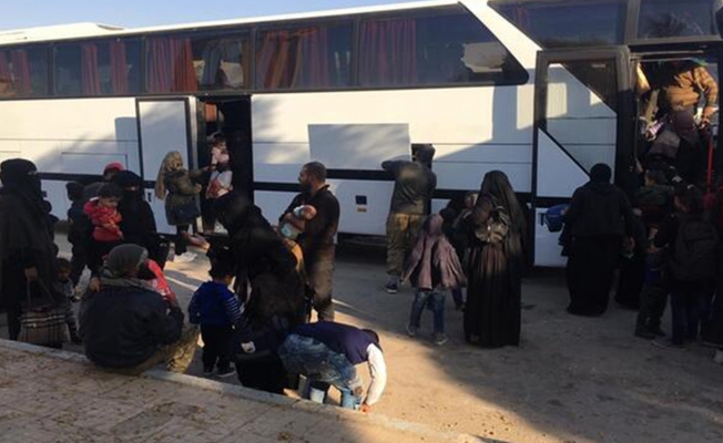 MSB: 70 aile Cerablus'tan Tel Abyad'a doğru yola çıktı