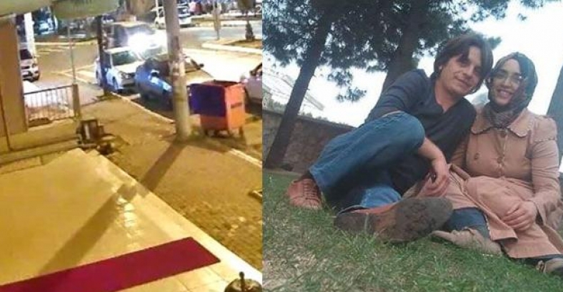 Eşine kızdı, kucağındaki bebeğiyle araçtan atladı!