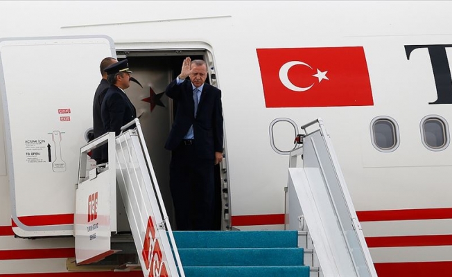 Erdoğan Katar'a gitti