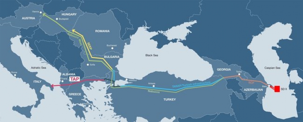 Doğal Gaz boru hattının Yunanistan ayağı tamamlandı