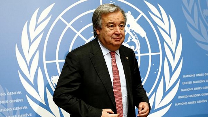 Guterres’ten Kıbrıs’ta çözüm çağrısı