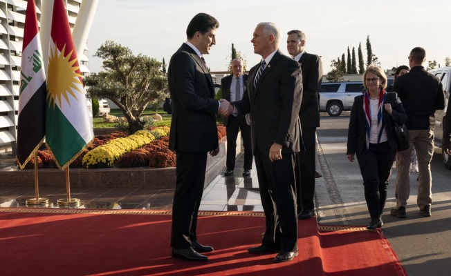Pence'in Erbil ziyareti tepki çekti: Irak'ın başkenti Bağdat'tır