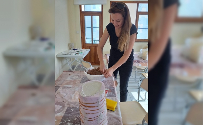 Meslek kursuna kadınlardan ilgi