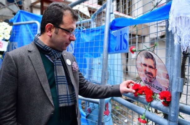 Ekrem İmamoğlu Tahir Elçi'yi unutmadı