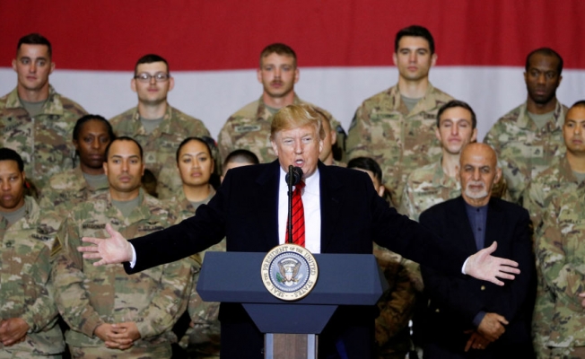 Trump ilk kez Afganistan'da