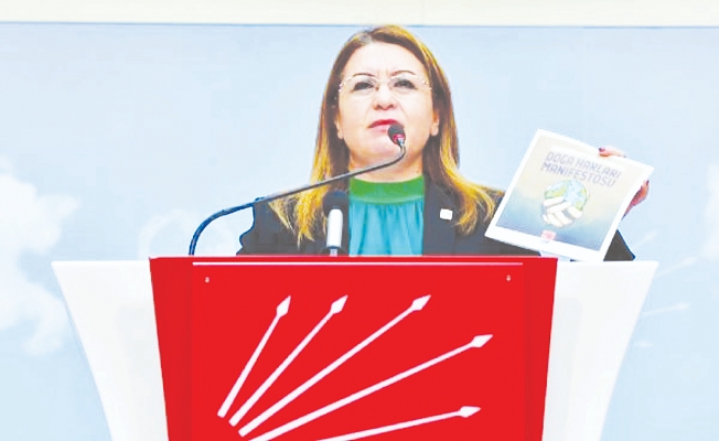 CHP Genel Başkan Yardımcısı: Çevre için değil oy içinmiş