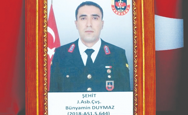 Şehit Astsubay son yolculuğuna uğurlandı