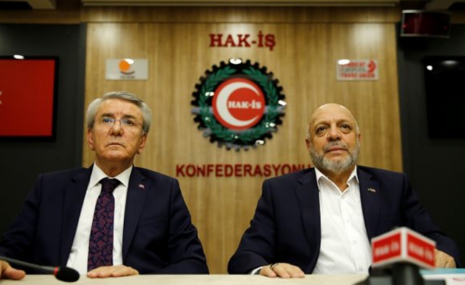 Türk-İş'ten Hak-İş'e 'asgari ücret' ziyareti