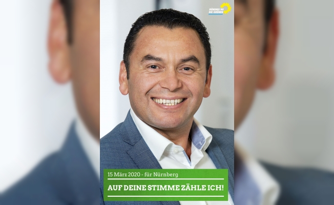 Bündnis 90/die Grünen Partisinin Nürnberg adayı Cengiz Şahin