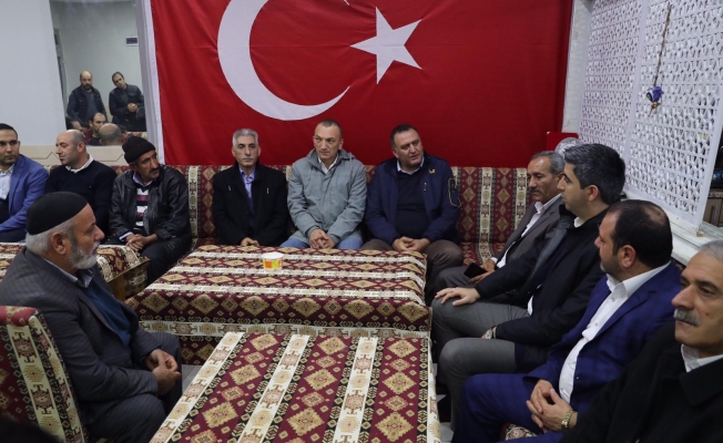 Kartal Belediye Başkanı yangın mağduru aile ile buluştu
