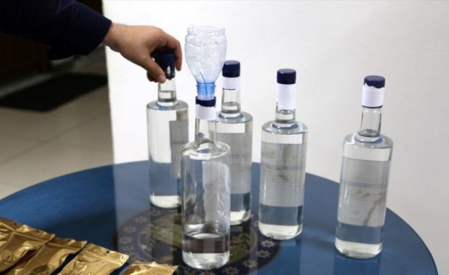 Ankara'da 24 ton etil alkol ele geçirildi