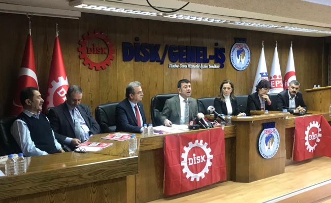 CHP Ekonomi Masası DİSK'i ziyaret etti