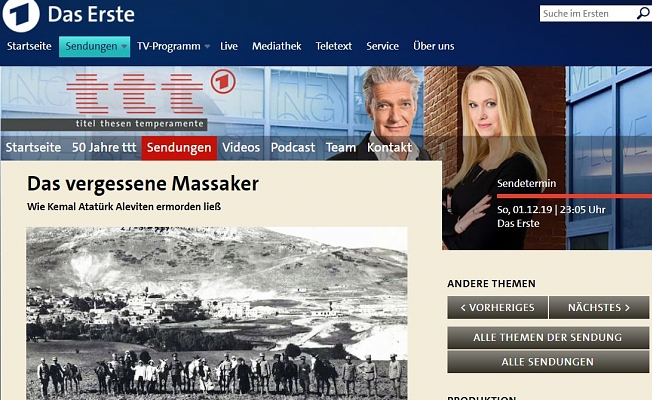 Alman televizyonuna tepkiler çığ gibi büyüyor