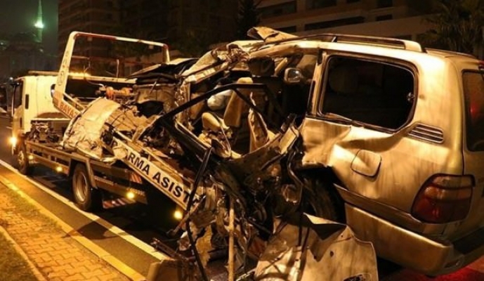 Maraş'ta feci kaza ölü ve yaralılar var