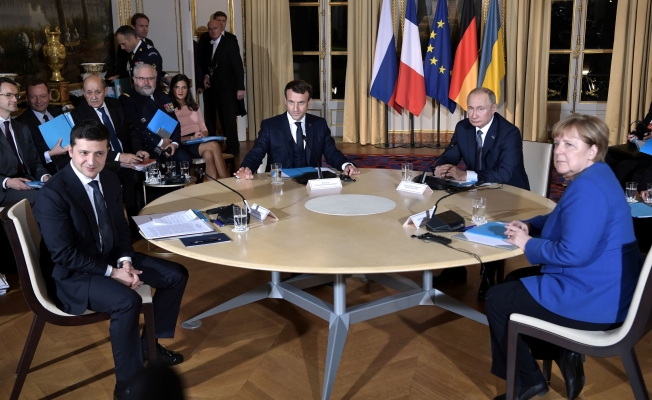 Paris 'Normandiya Dörtlüsü'ne ev sahipliği yaptı
