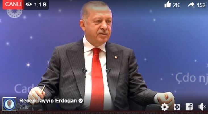 Erdoğan İnsan Hakları Günü ile ilgili açıklamalarda bulunuyor