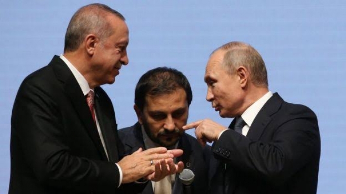 Erdoğan ve Putin'den telefon görüşmesi