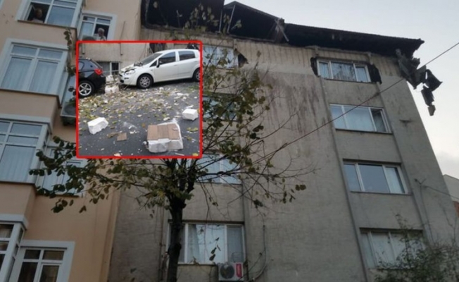 Binanın çatısı çöktü: 3 yaralı