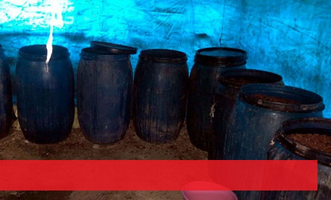 2 bin 800 litre sahte rakı