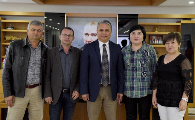 Kırgız derneğinden Uysal’a ziyaret