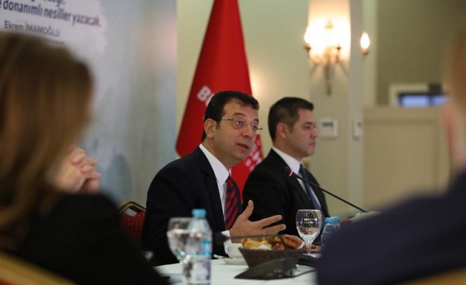 İmamoğlu: Yetenekli insanlara mesafeli duruldu