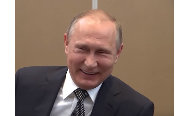 Putin'den AA muhabirine yanıt: "Buna gerçekten inanıyor musun?"