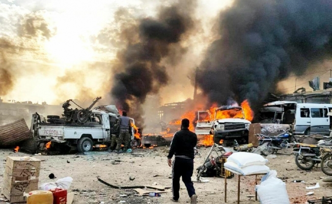 Resulayn'da bombalı saldırı