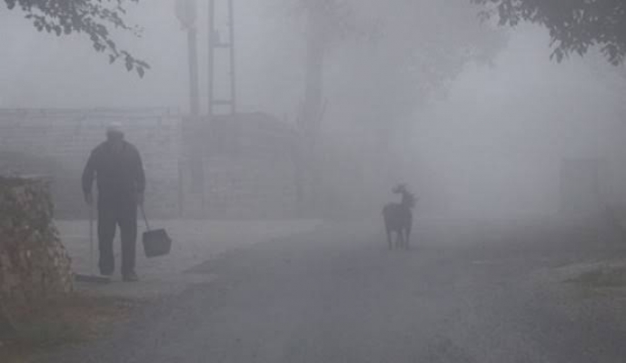 Meteoroloji'den sis uyarısı
