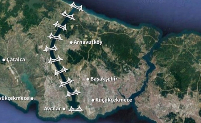 Kanal İstanbul'da ilk kazmalar vuruldu