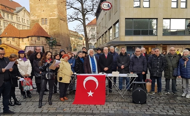 Türk örgütleri Alman devlet televizyonu ARD’yi protesto etti