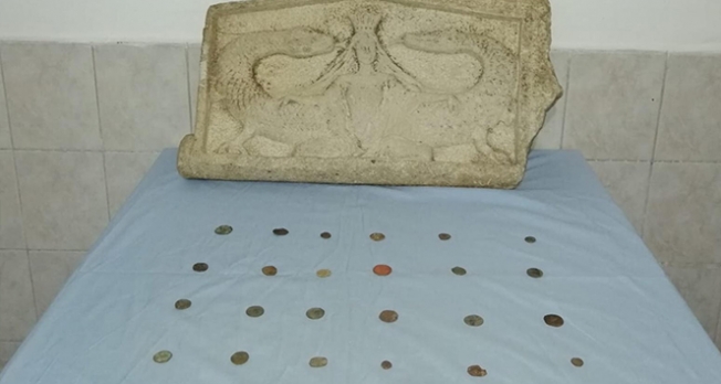 Bizans dönemine ait tarihi eser ele geçirildi