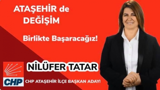 Yarbay Ali Tatar'ın eşi Nilüfer Tatar ilçe başkanlığına adaylığını koydu