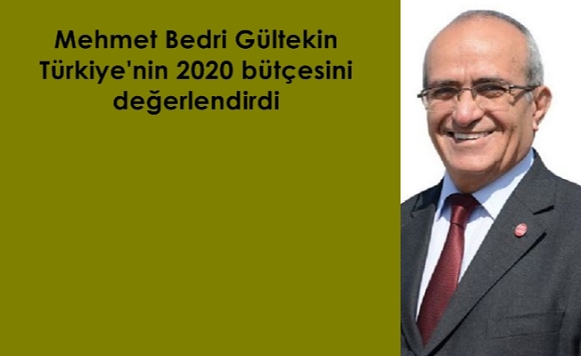 'Sadaka ve geçmişe yatırım bütçesi'