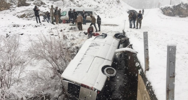 Şırnak’ta kaza: 5 yaralı