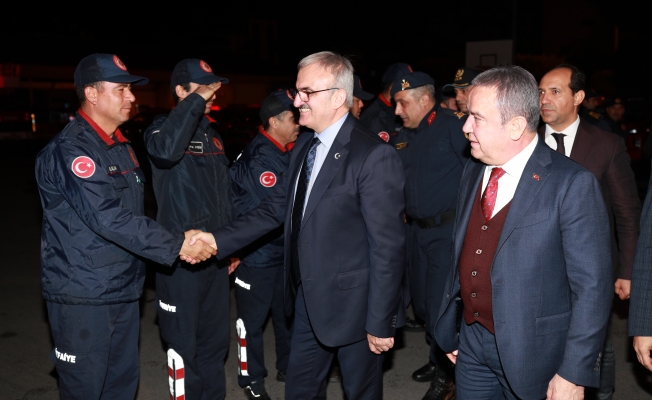 Vali Karaloğlu’dan itfaiyeye yeni yıl ziyareti
