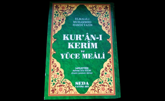 Kuran'ın içinden silah çıktı