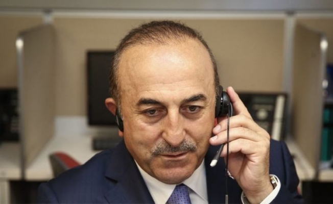 Çavuşoğlu'ndan yoğun trafik
