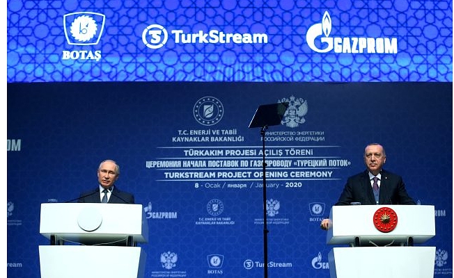 TürkAkım'da vanalar açılıyor